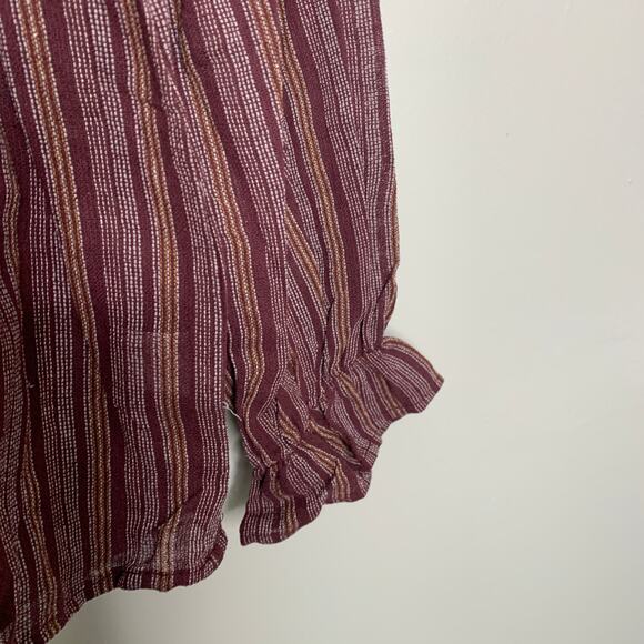 Boho Long Sleeve Top NWT Floral Small - Picture 5 of 8